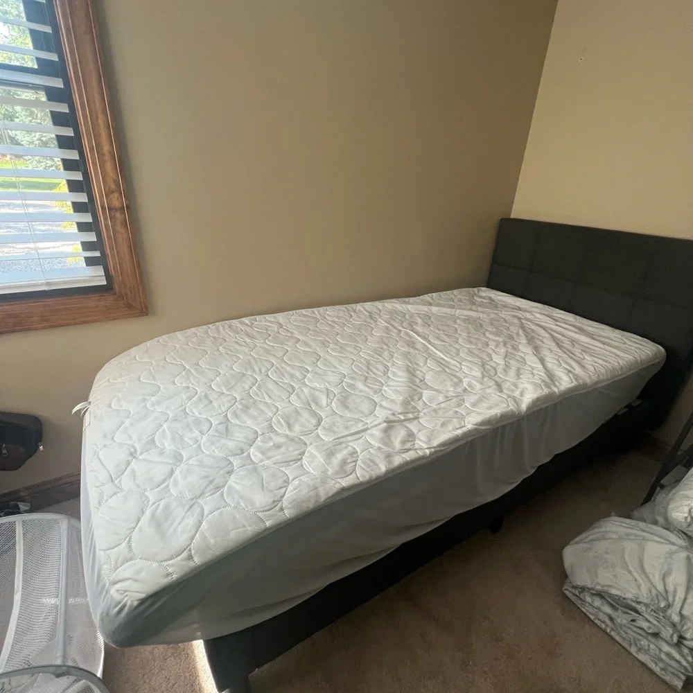 Target White Quilted Mattress Cover